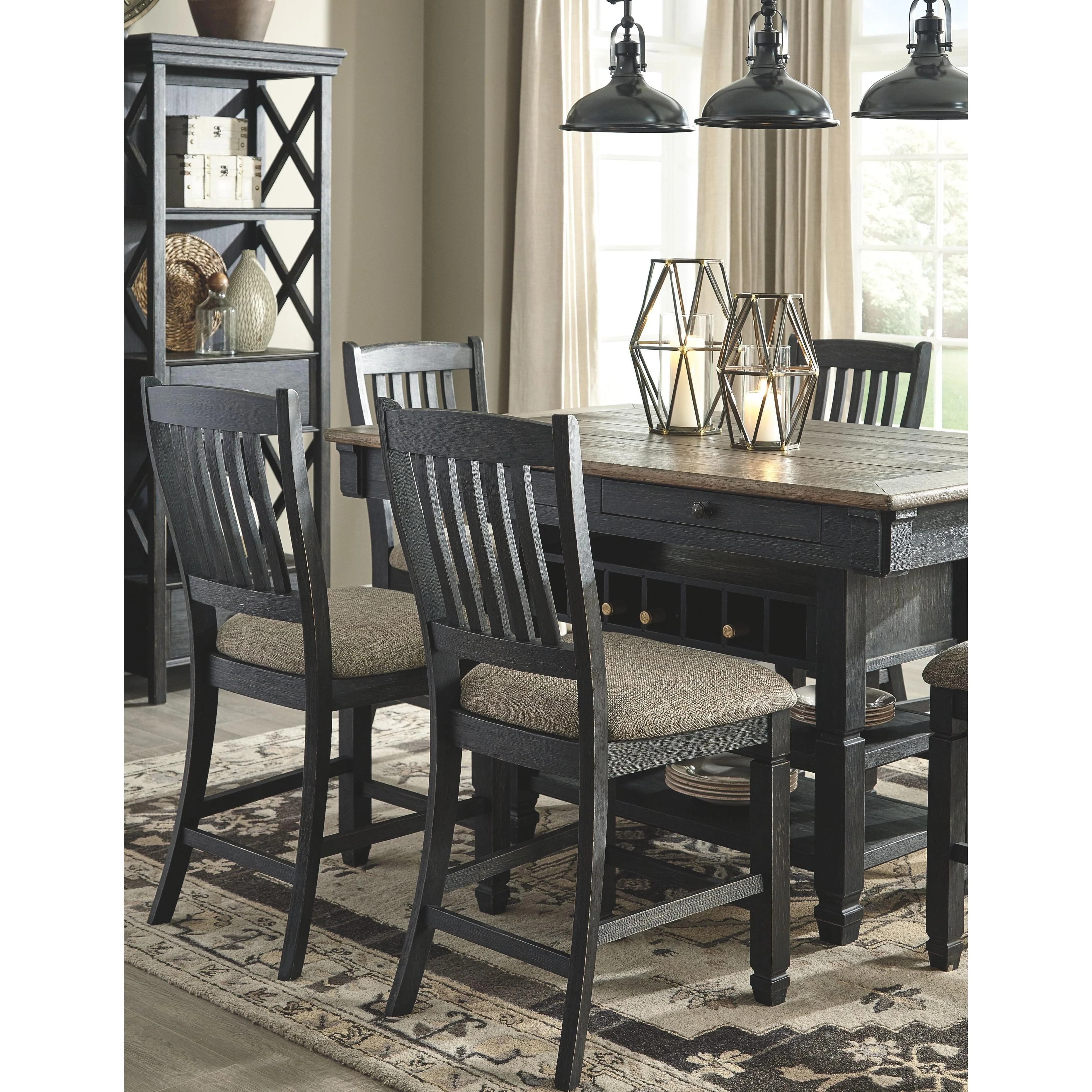 Tyler - Black/grayish Brown - Counter Height Bar Stool (set Of 2) - Image 10