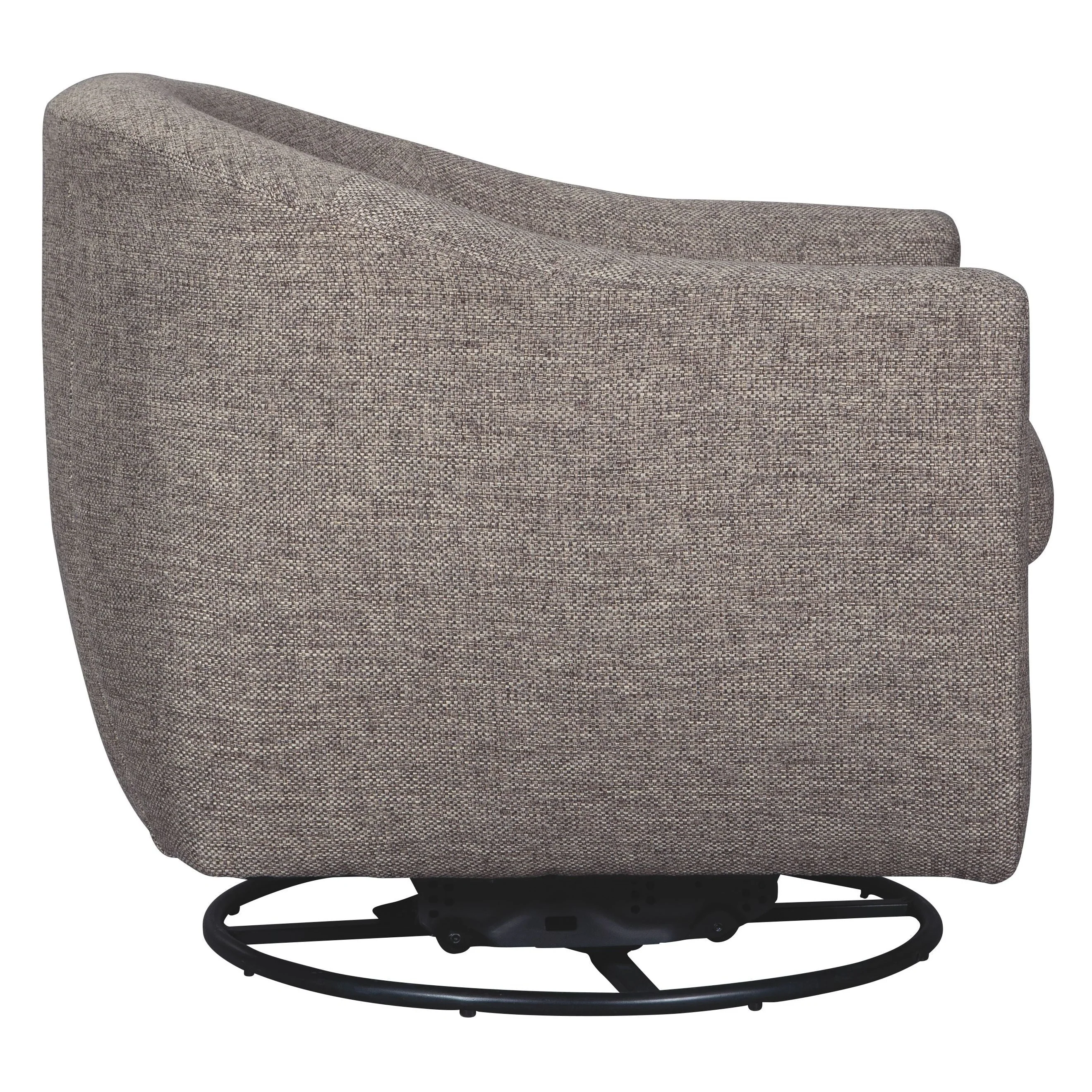 Upshur - Taupe - Swivel Glider Accent Chair - Image 11