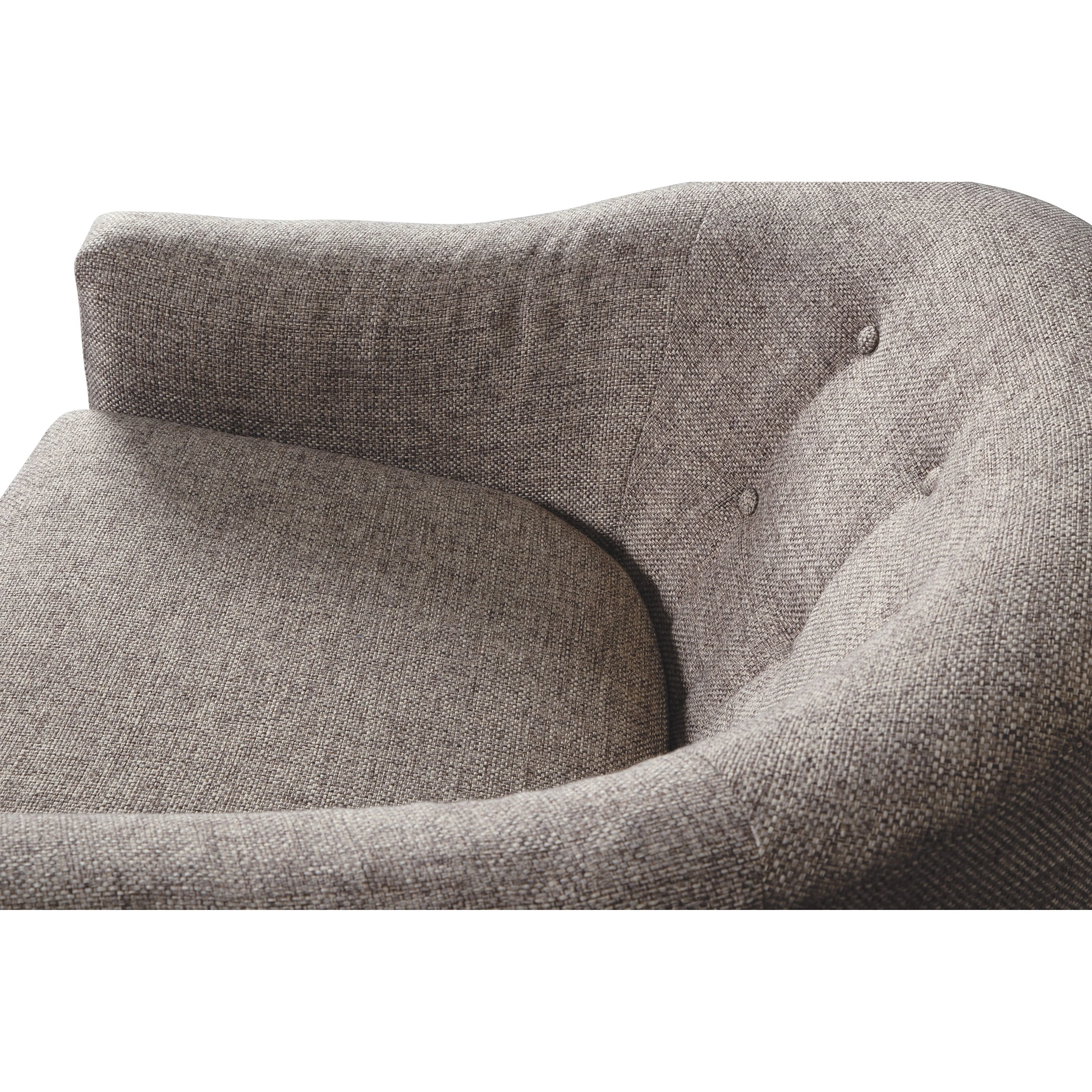 Upshur - Taupe - Swivel Glider Accent Chair - Image 14