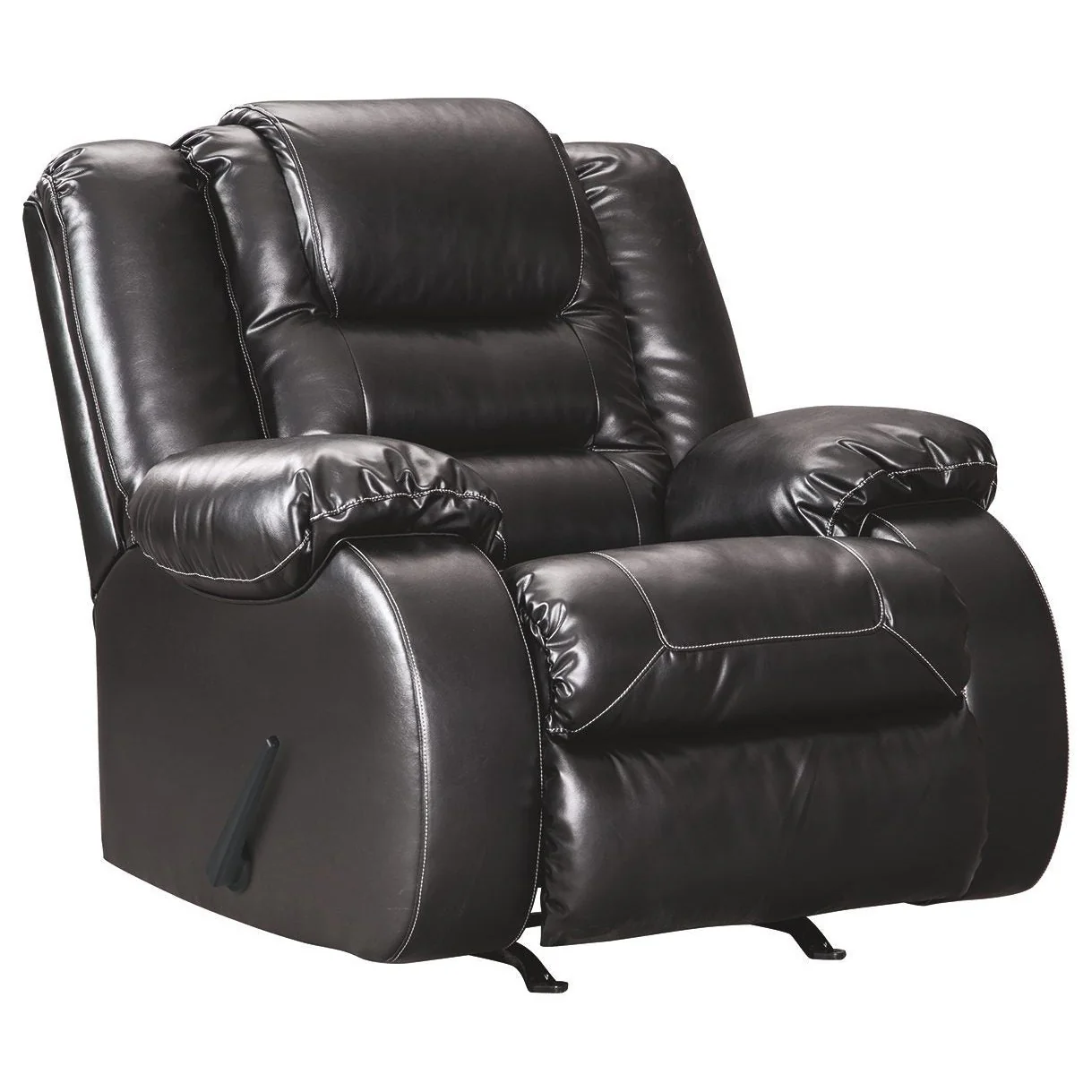 Vacherie - Black - Rocker Recliner - Image 7