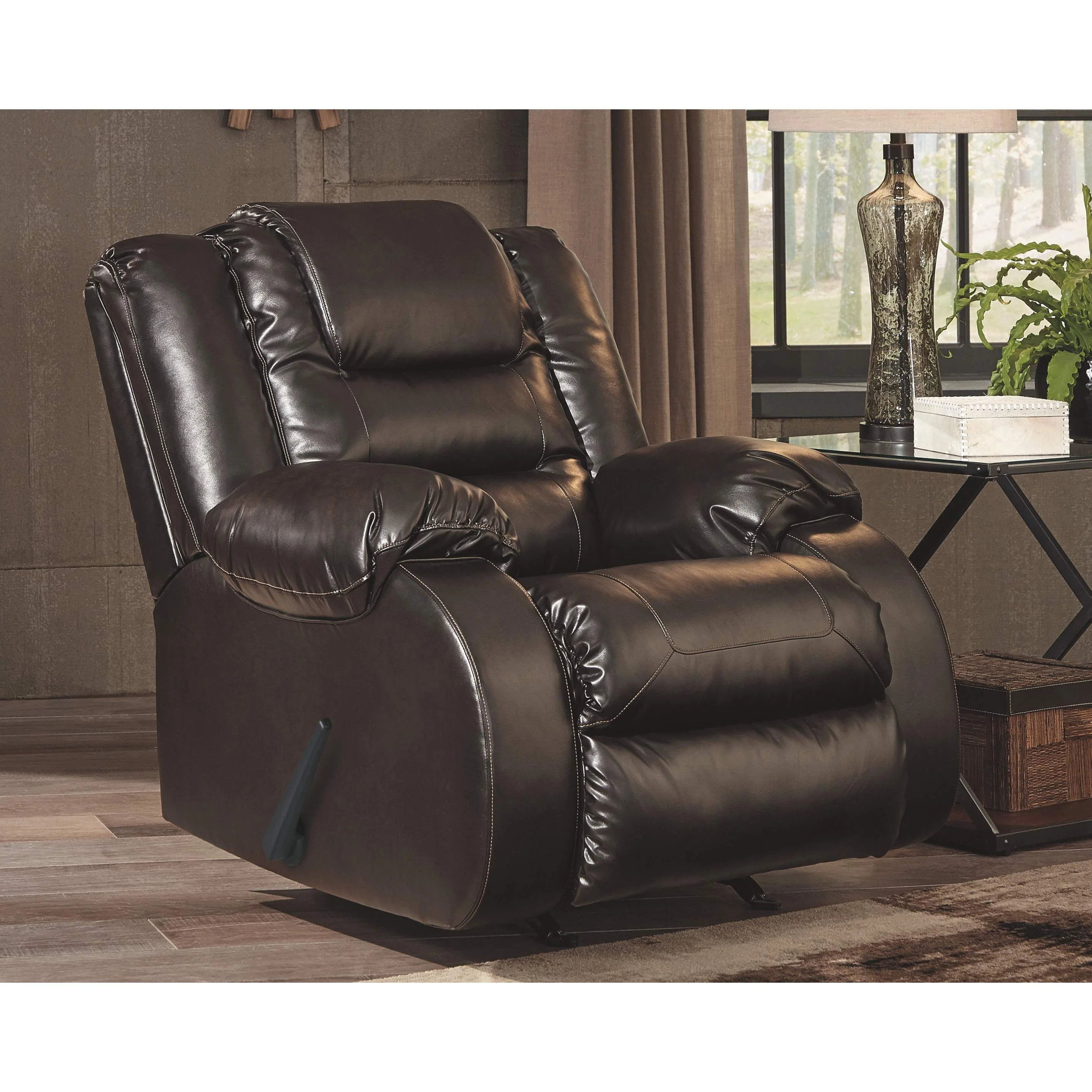 Vacherie - Chocolate - Rocker Recliner - Image 2