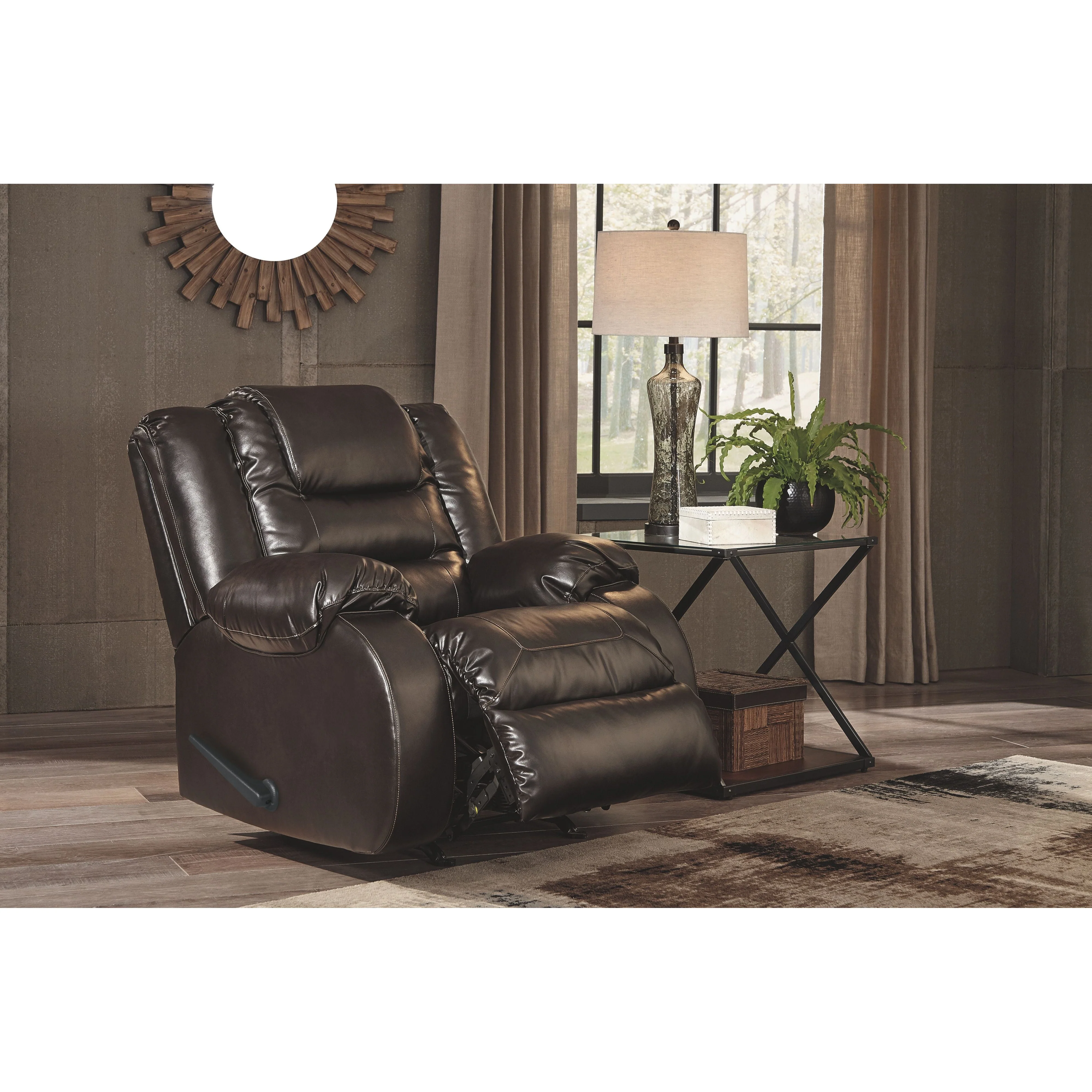 Vacherie - Chocolate - Rocker Recliner - Image 3