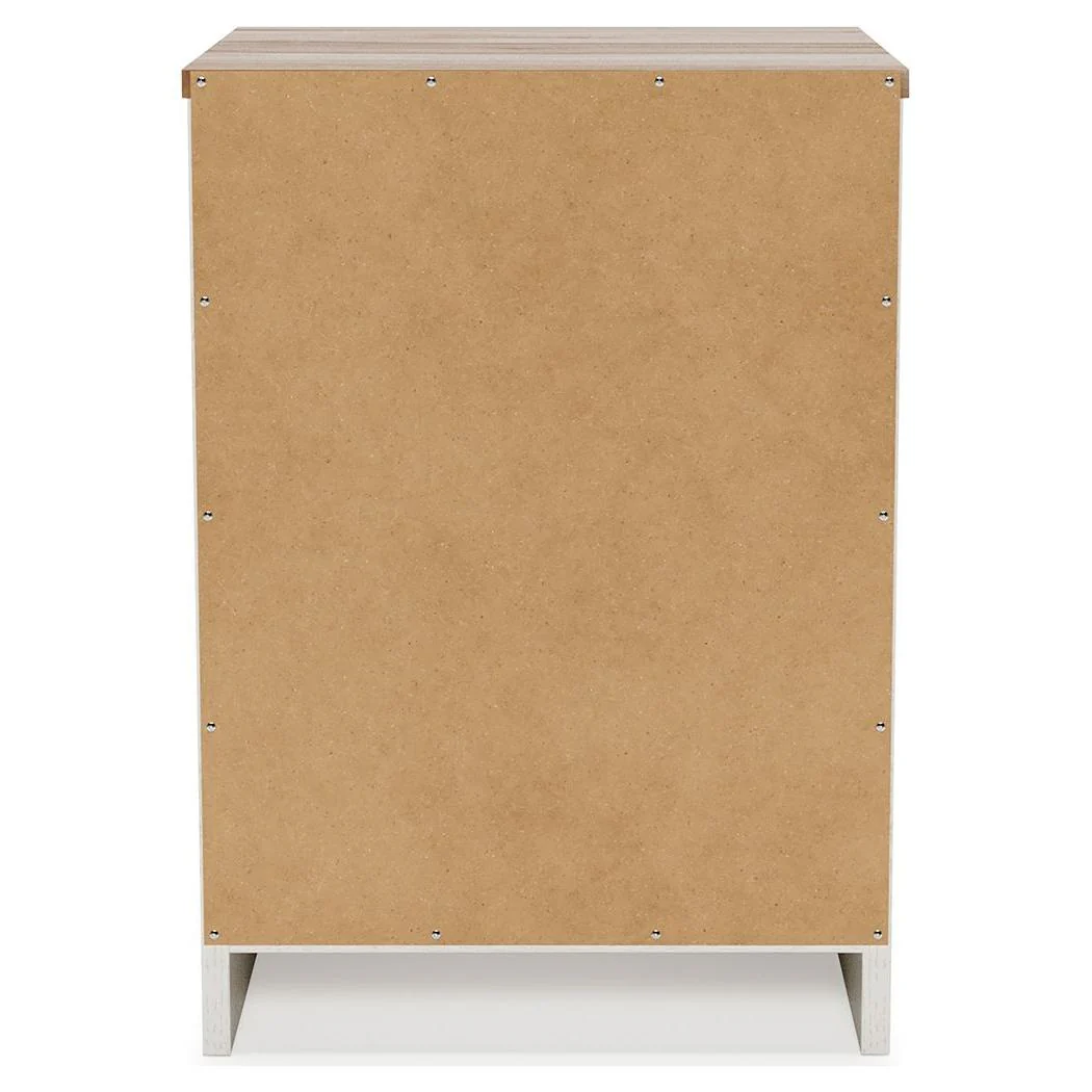 Vaibryn - White / Brown / Beige - One Drawer Night Stand - Youth - Image 7