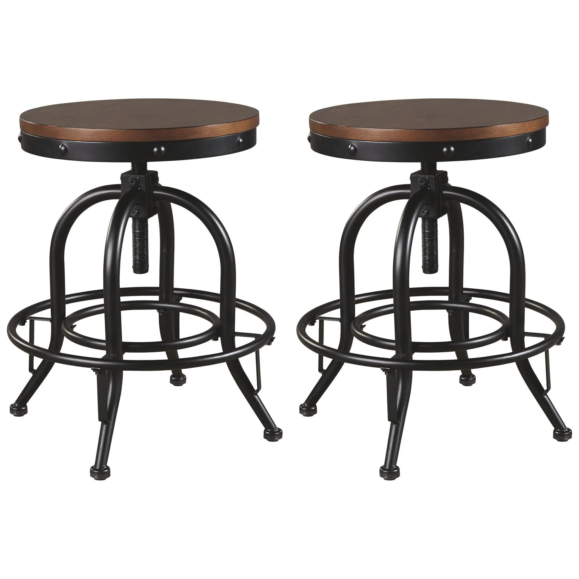 Valebeck - Brown/black - Counter Height Bar Stool (set Of 2) - Image 8