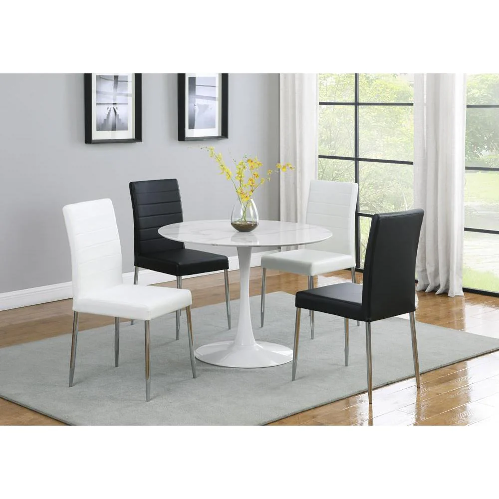 Vance Upholstered Dining Chairs - Black (set Of 4) - Image 6