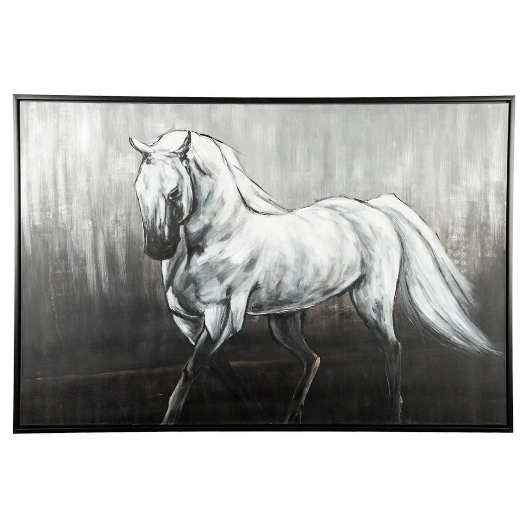 Victor - White/black - Wall Art