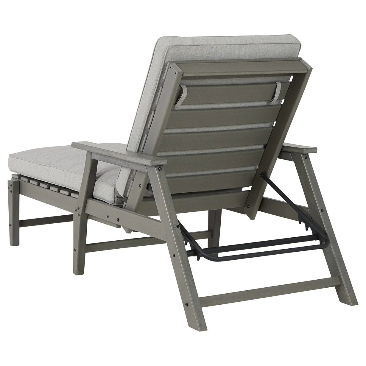 Visola - Gray - Chaise Lounge With Cushion - Image 7
