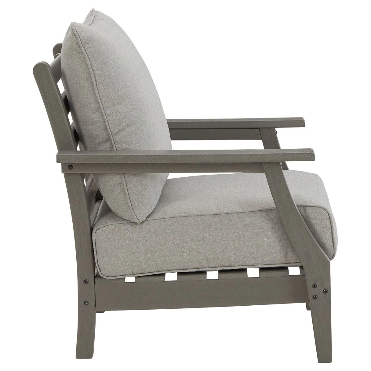 Visola - Gray - Lounge Chair W/cushion (2/cn) - Image 4