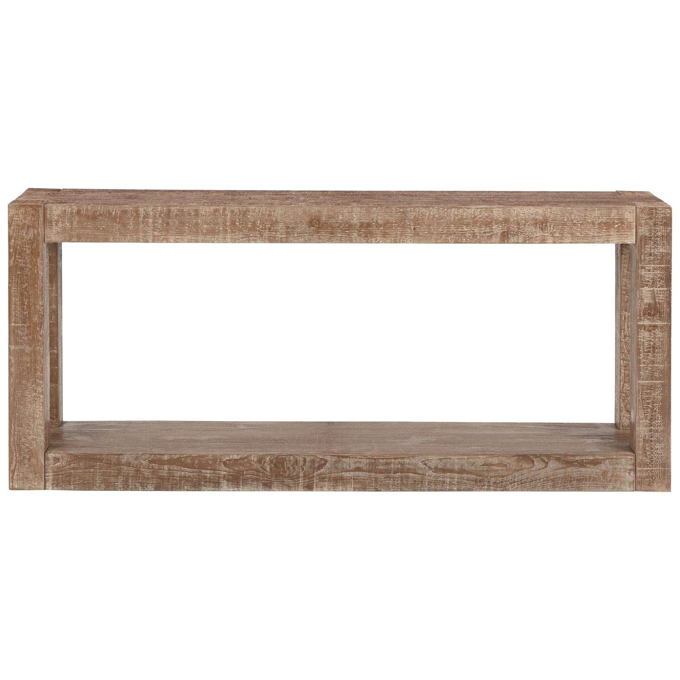 Waltleigh - Distressed Brown - Console Sofa Table - Image 3