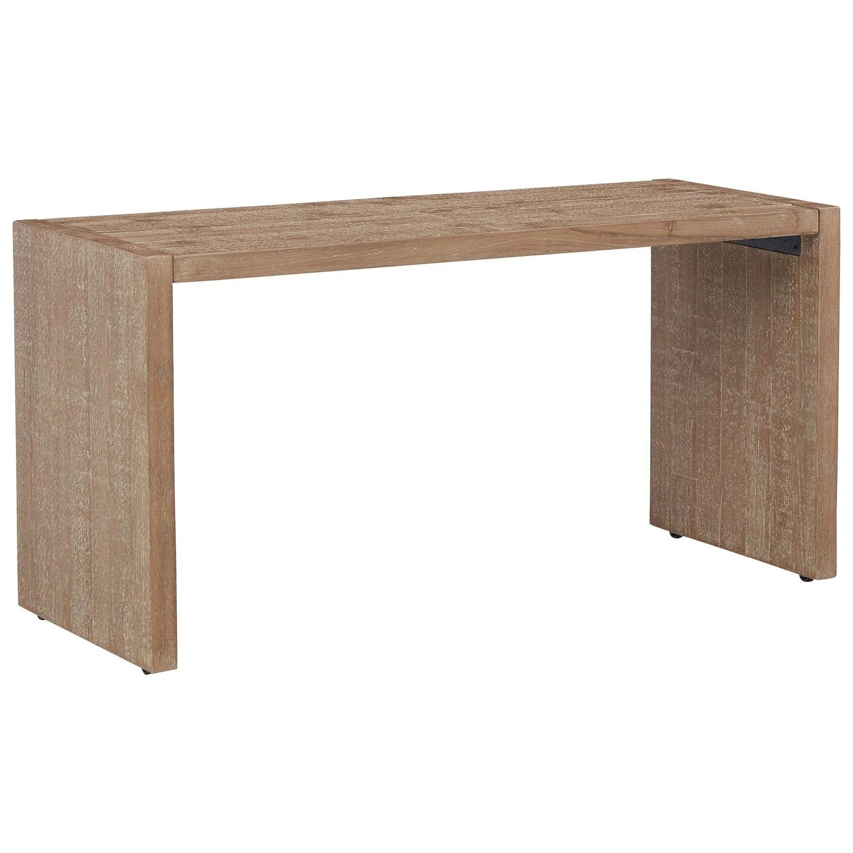 Waltleigh - Distressed Brown - Over Ottoman Table