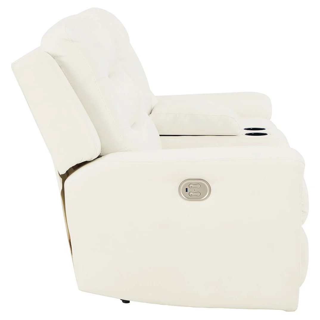 Warlin - White - Pwr Rec Loveseat/con/adj Hdrst - Image 16