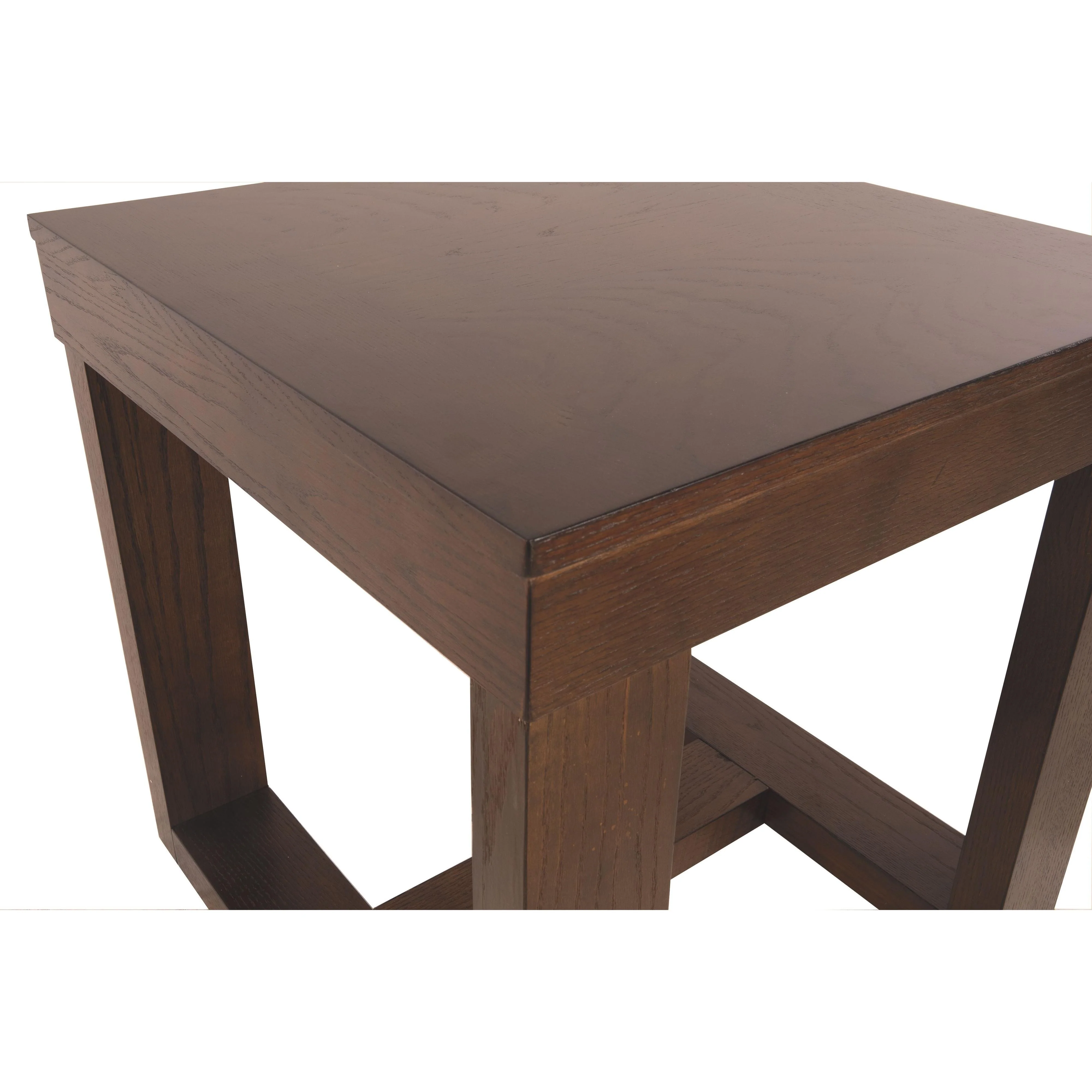 Watson - Dark Brown - Square End Table - Image 5