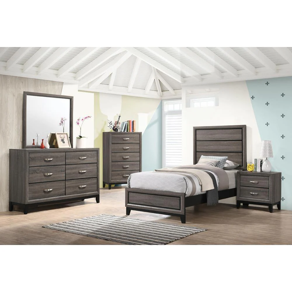 Watson - Twin Bed - Gray - Image 2
