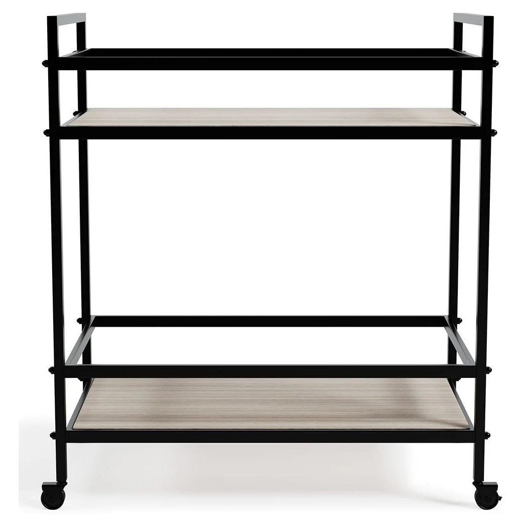 Waylowe - Black/tan - Bar Cart - Image 15