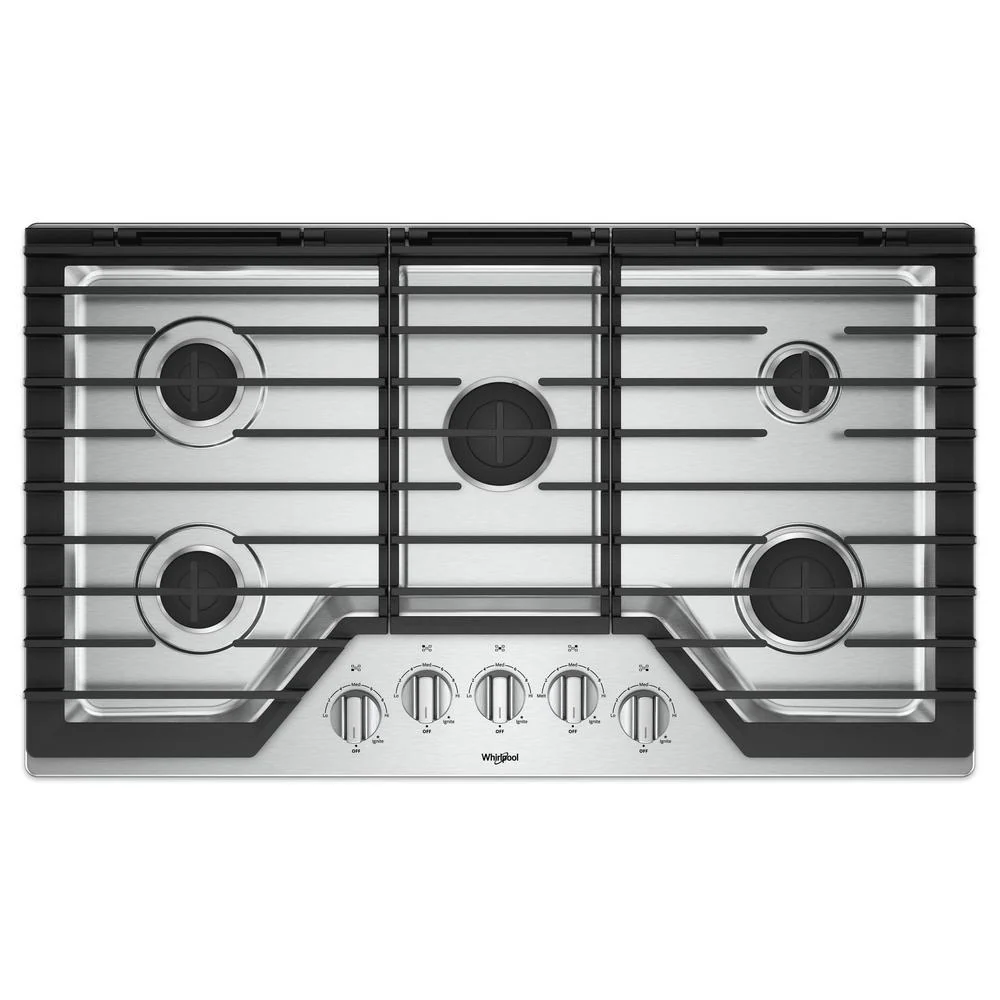 Whirlpool 36-inch Gas Cooktop