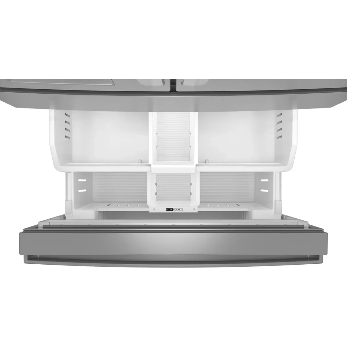 Whirlpool 29 CuFt Family-Sized Capacity French Door Refrigerator w/Flexible Temperature Drawer in Fingerprint-Resistant Stainless Finish - Image 3