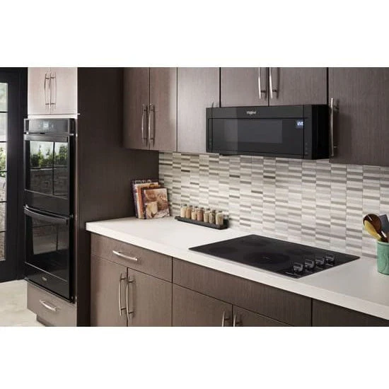 Whirlpool 30-inch Electric Ceramic Glass Cooktop with Dual Radiant Element Black - Image 3