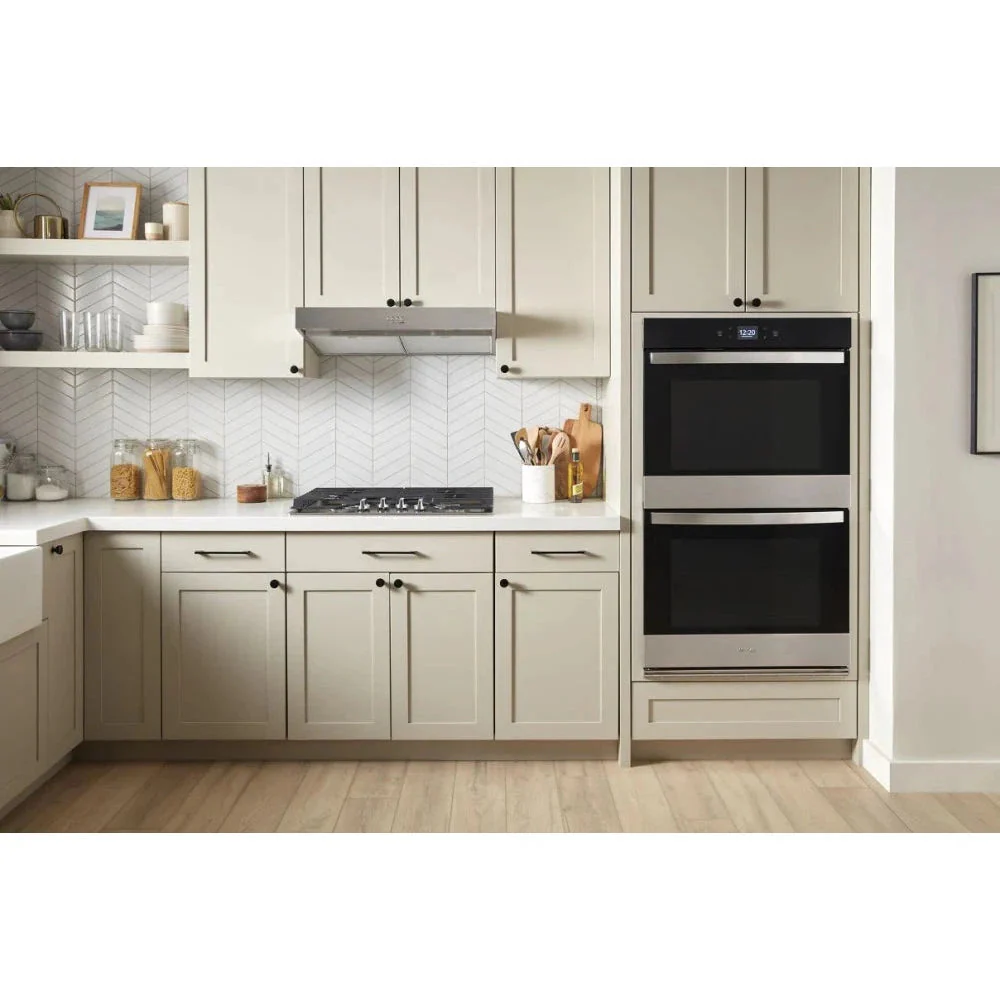 Whirlpool 30 Inch Double Electric Smart Wall Oven with 10.0 cu. ft. Fan Convection Ovens, Steam Clean, Air Fry, Frozen Bake™, Rapid Preheat, WiFi, and Star K: Fingerprint Resistant Stainless Steel - Image 14