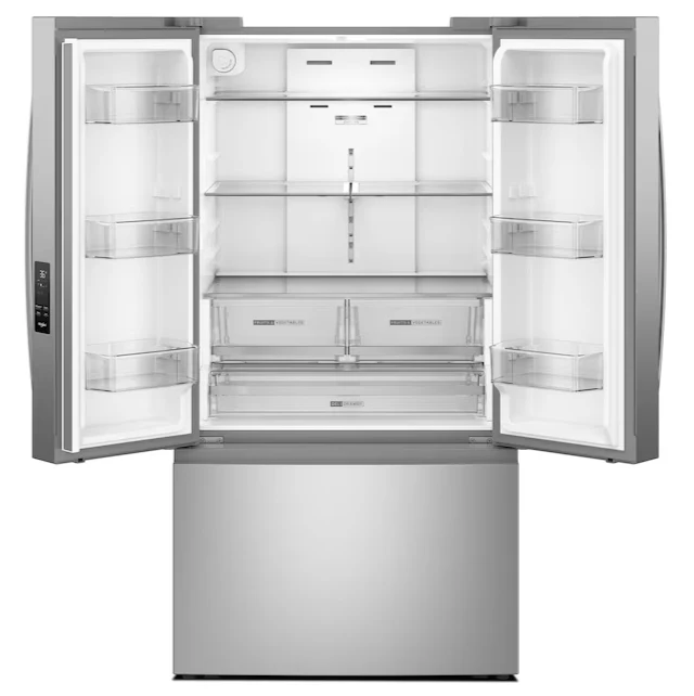 Whirlpool 36" French Door Bottom Mount Refrigerator w/31 CuFt Total Capacity, Interior Water Dispenser, Sabbath Mode & Energy Star Qualified - Image 2