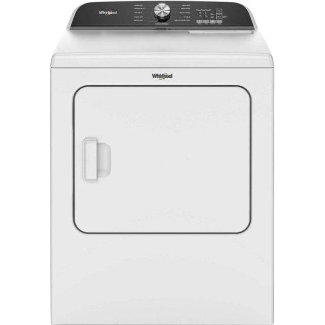 Whirlpool 7.0 Cu. Ft. Top Load Electric Dryer with Moisture Sensor - White