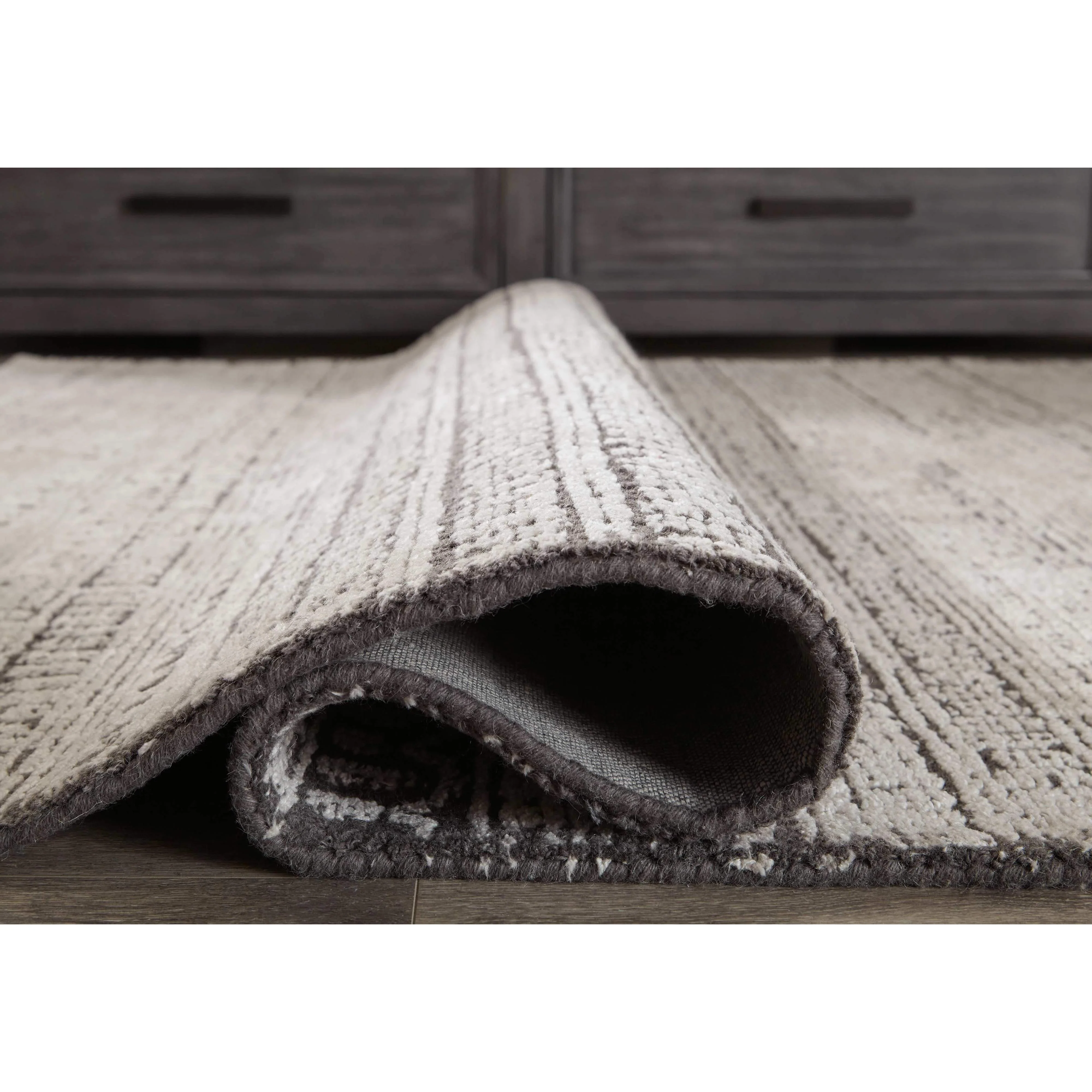 Wimgrove - Taupe/charcoal - Medium Rug - Image 8