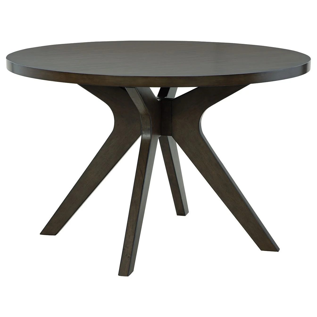 Wittland - Dark Brown - Round Dining Room Table