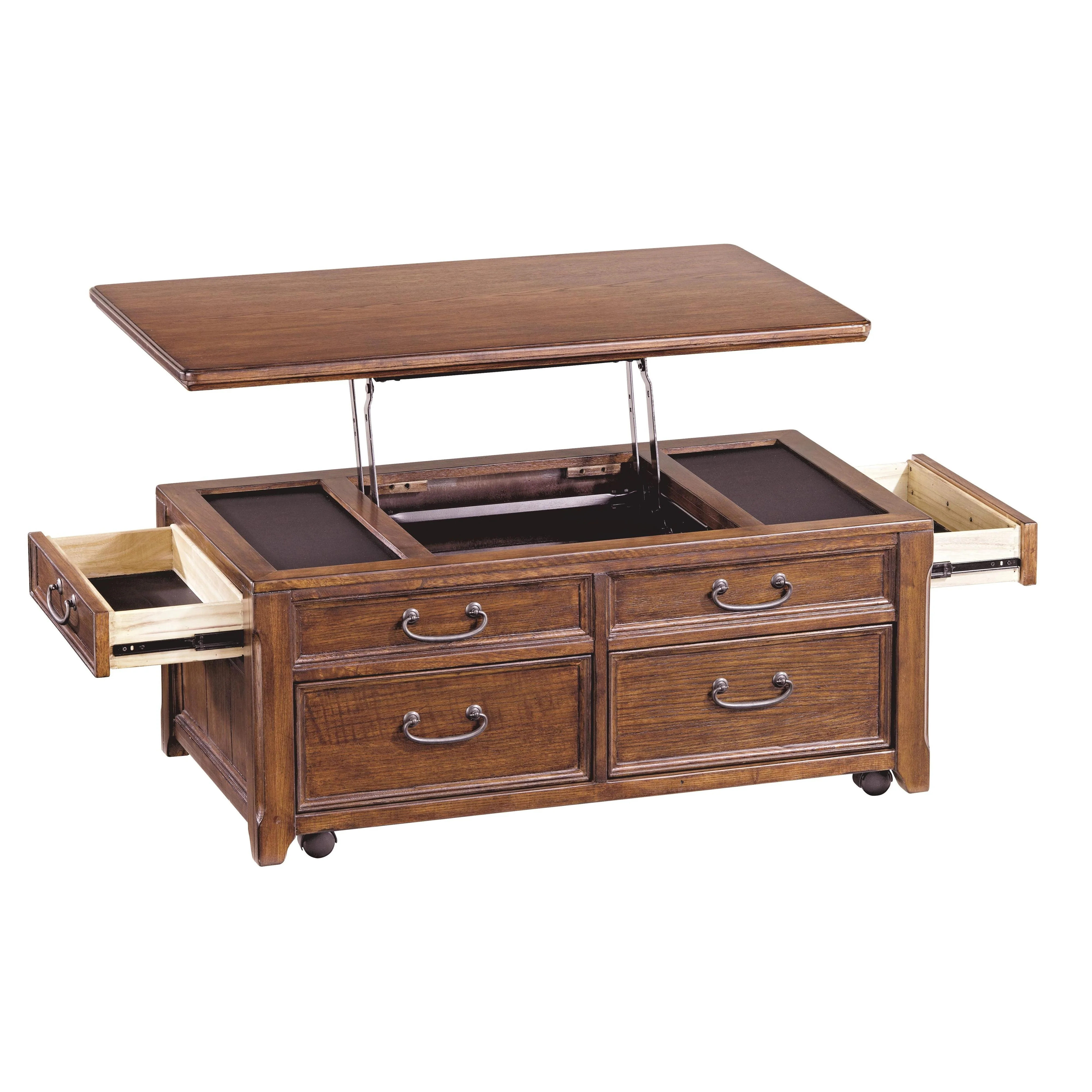 Woodboro - Dark Brown - Lift Top Cocktail Table - Image 14