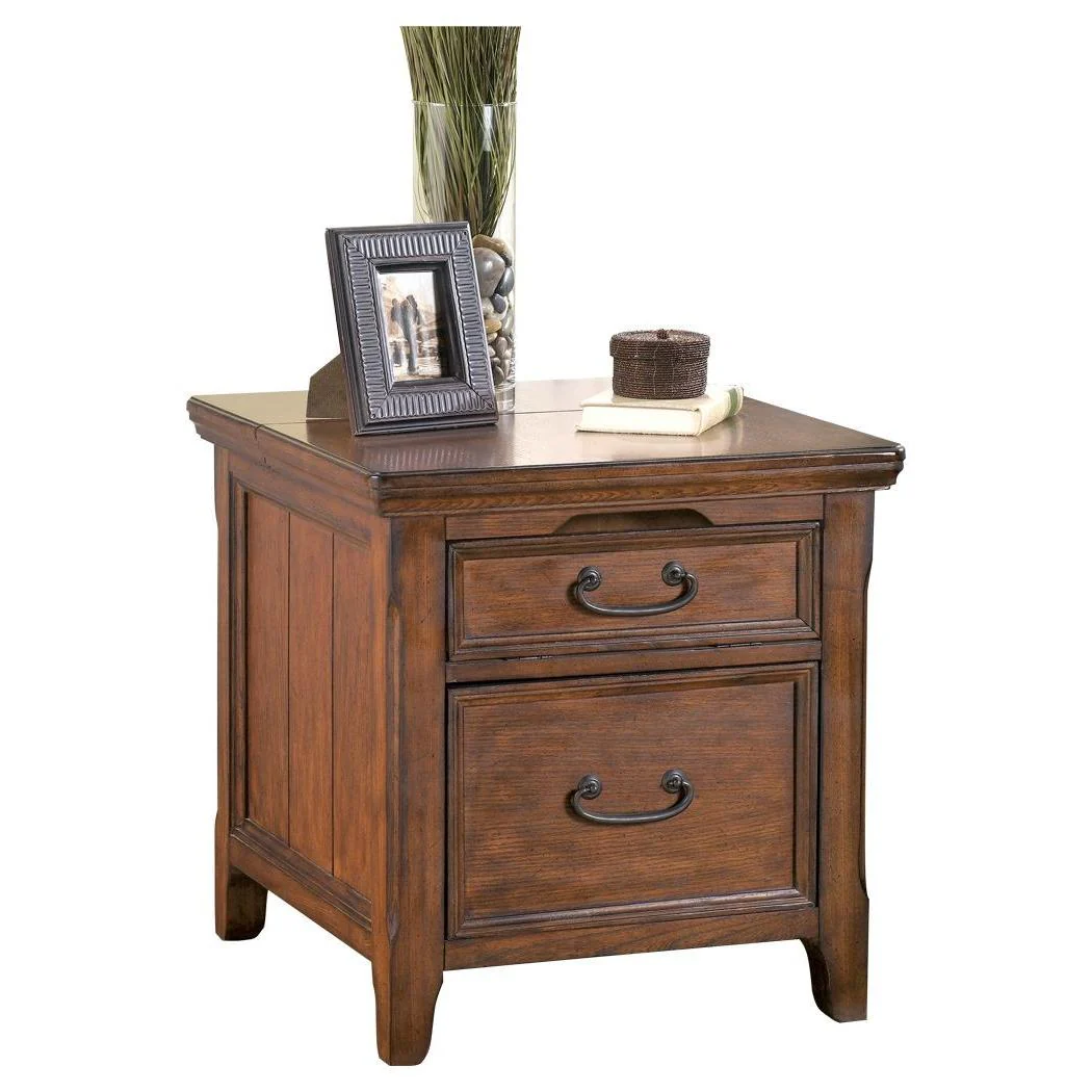 Woodboro - Dark Brown - Media End Table