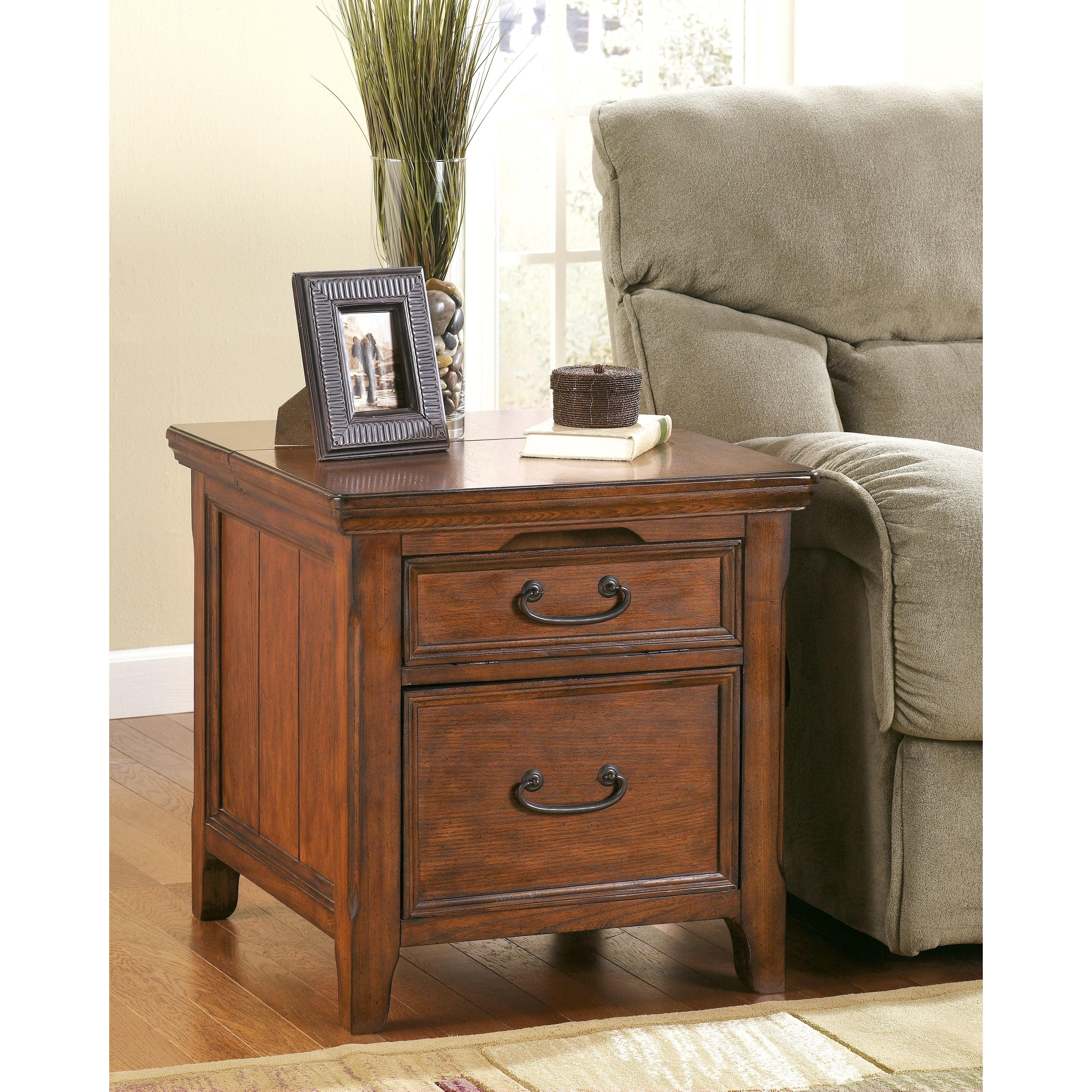 Woodboro - Dark Brown - Media End Table - Image 13