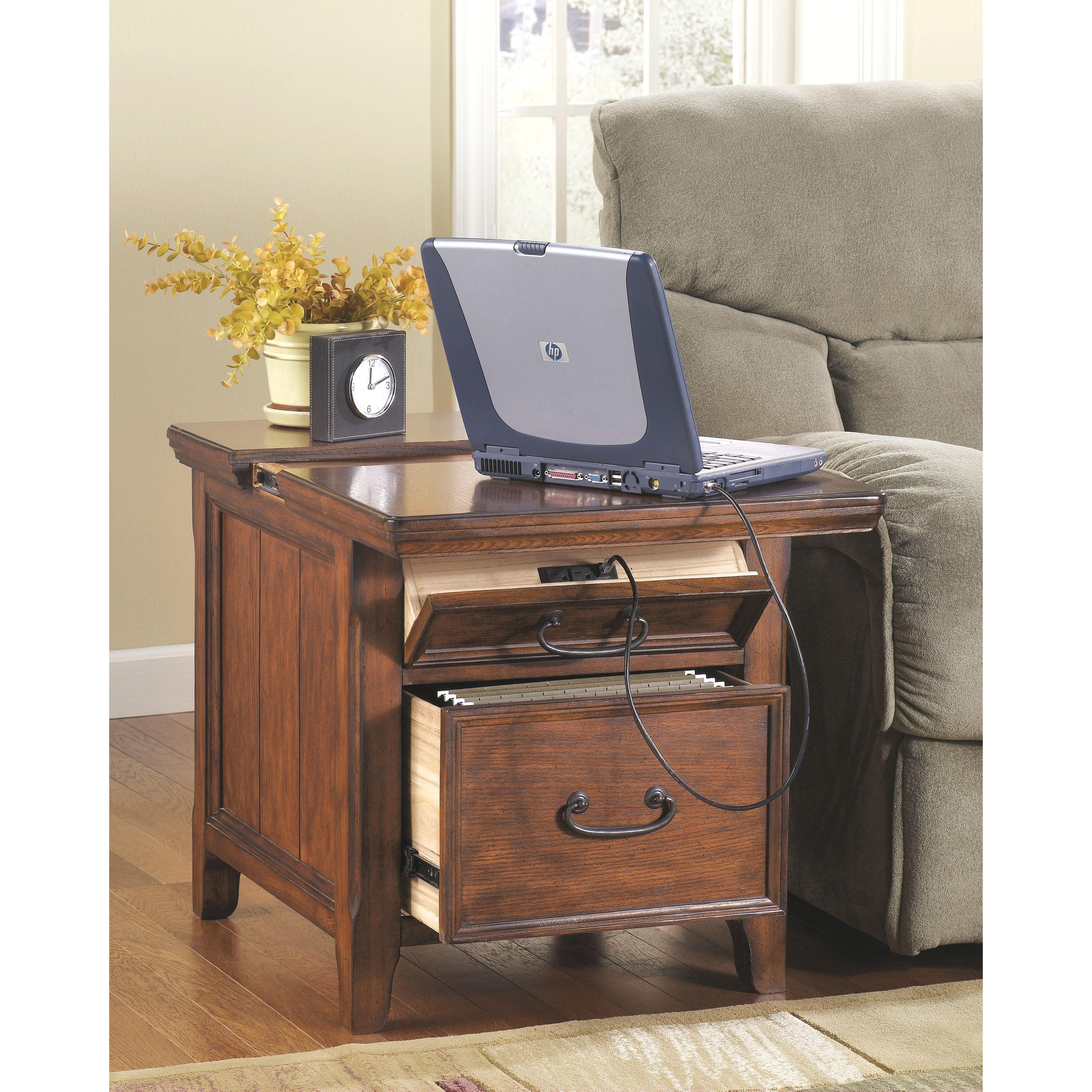 Woodboro - Dark Brown - Media End Table - Image 14