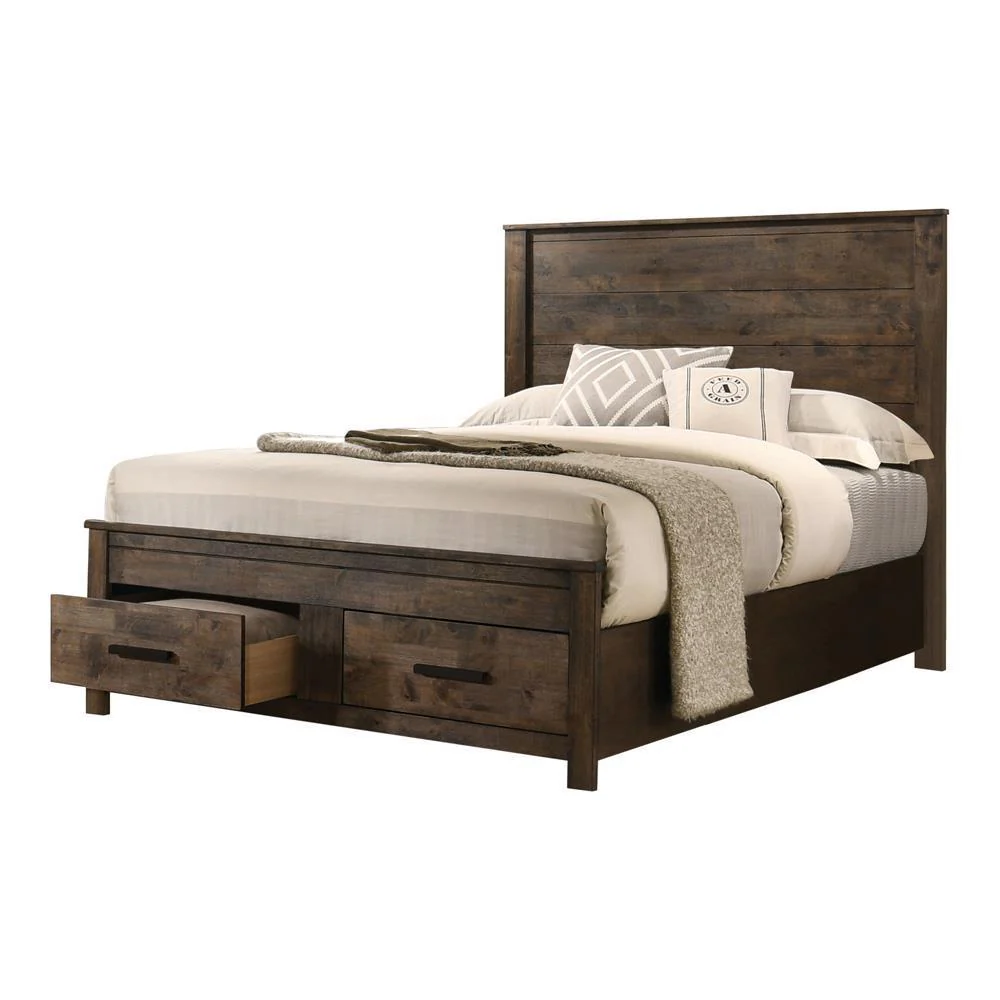 Woodmont - Eastern King Bed - Brown - Image 2