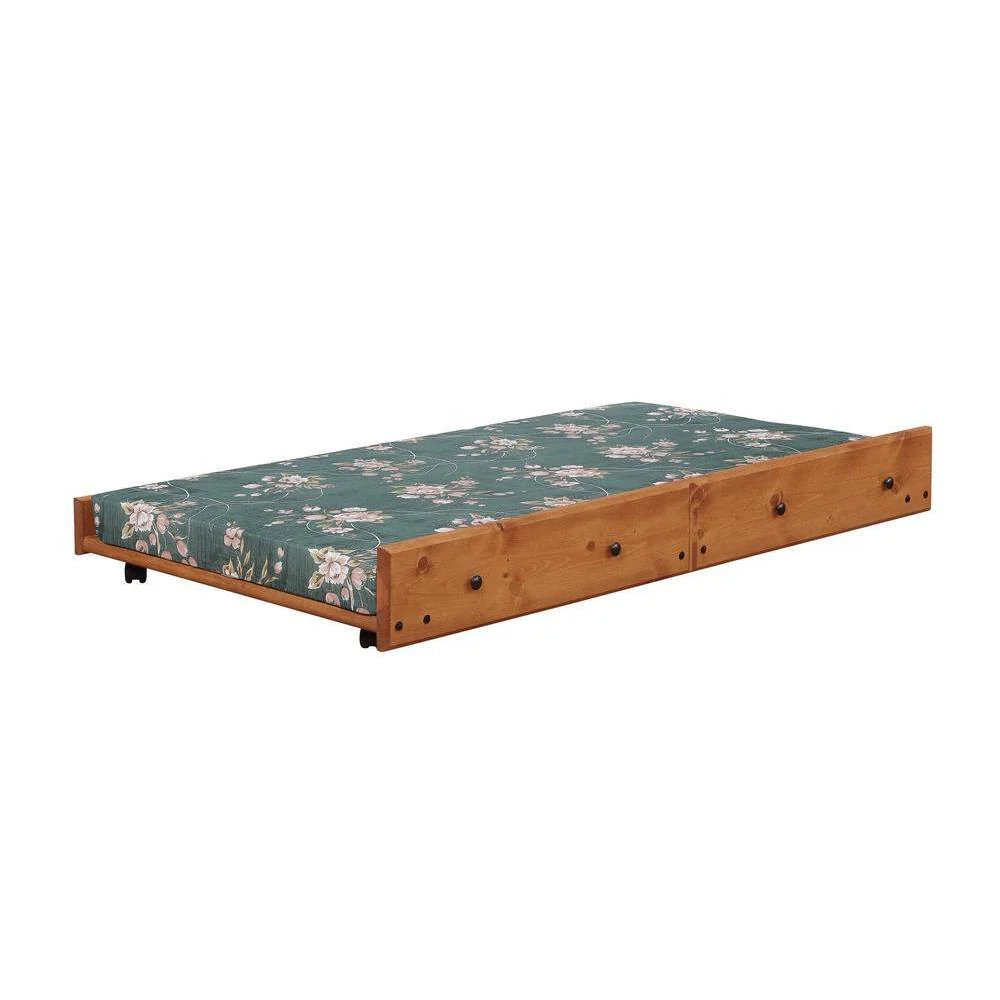 Wrangle Hill - Trundle With Bunkie Mattress - Light Brown - Image 2