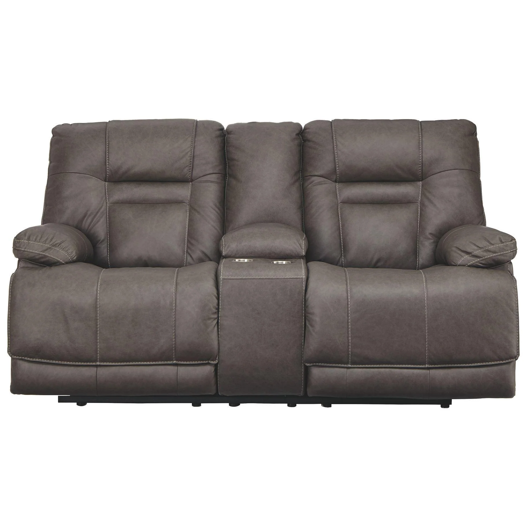 Wurstrow - Smoke - Pwr Rec Loveseat/con/adj Hdrst - Image 9