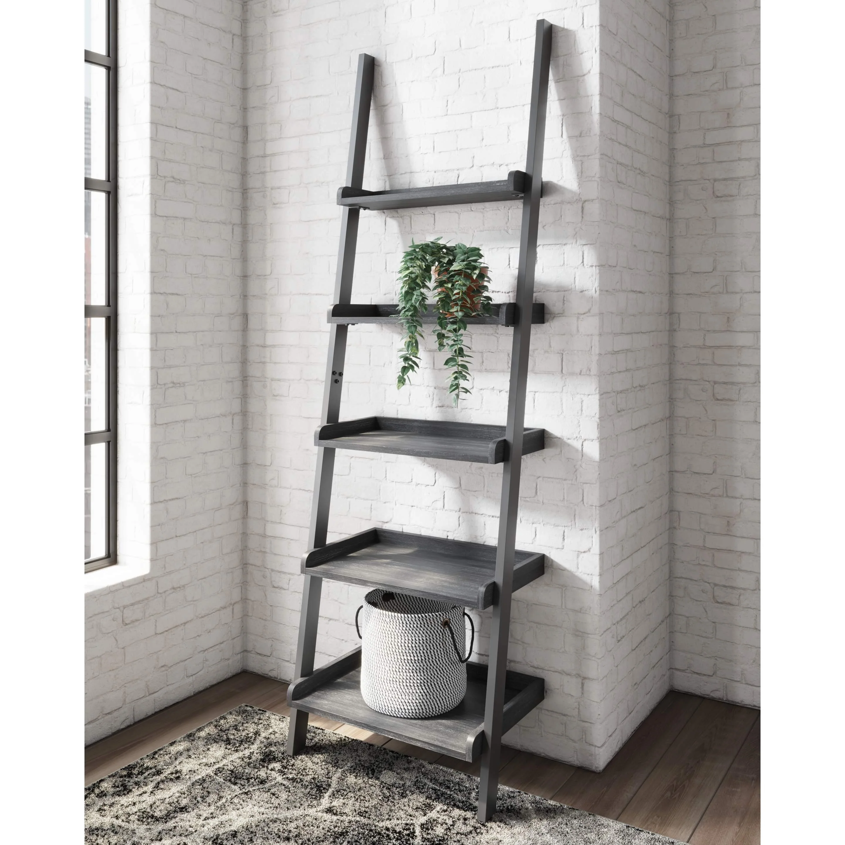Yarlow - Black - Bookcase - Image 2