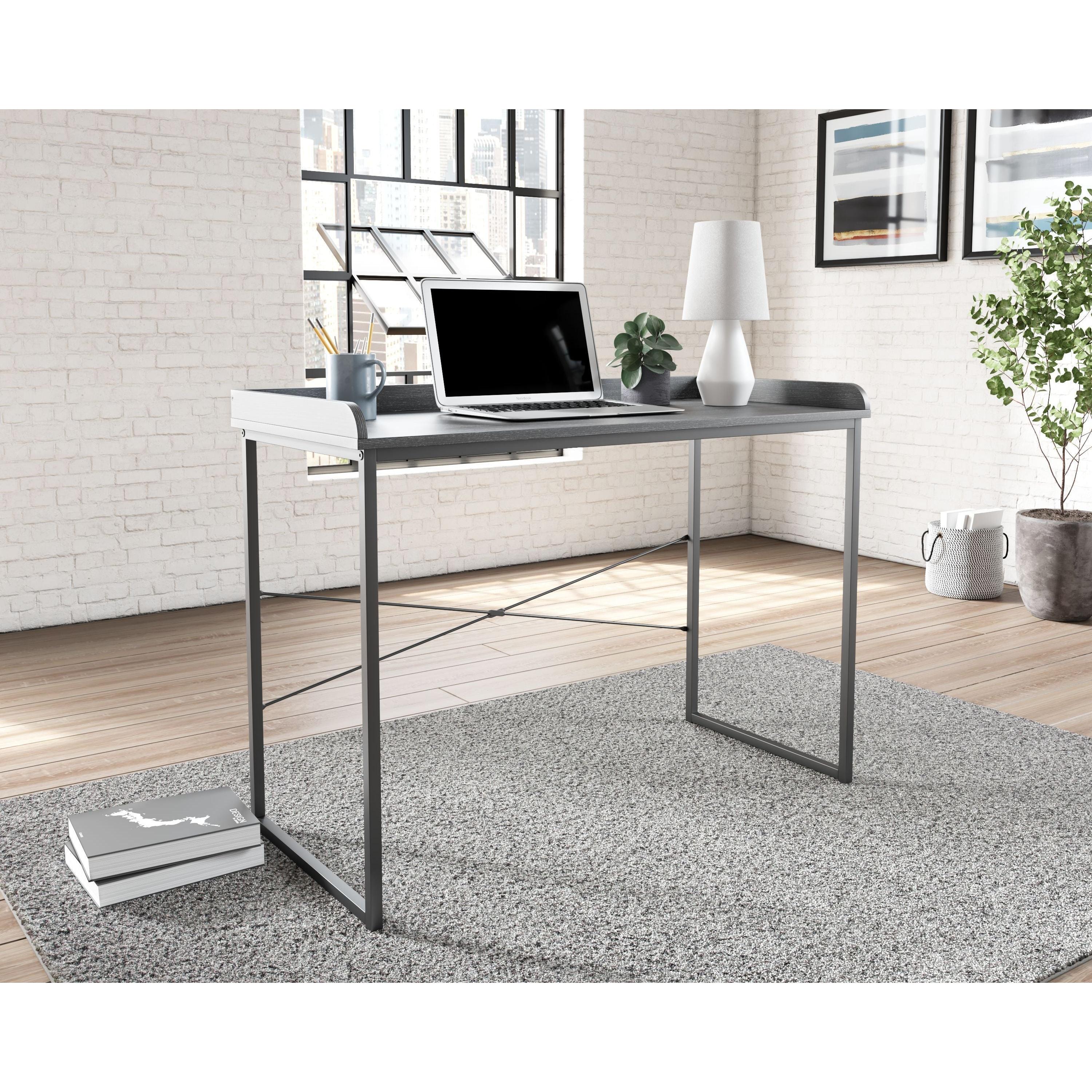 Yarlow - Black - Home Office Desk - Crossback - Image 2
