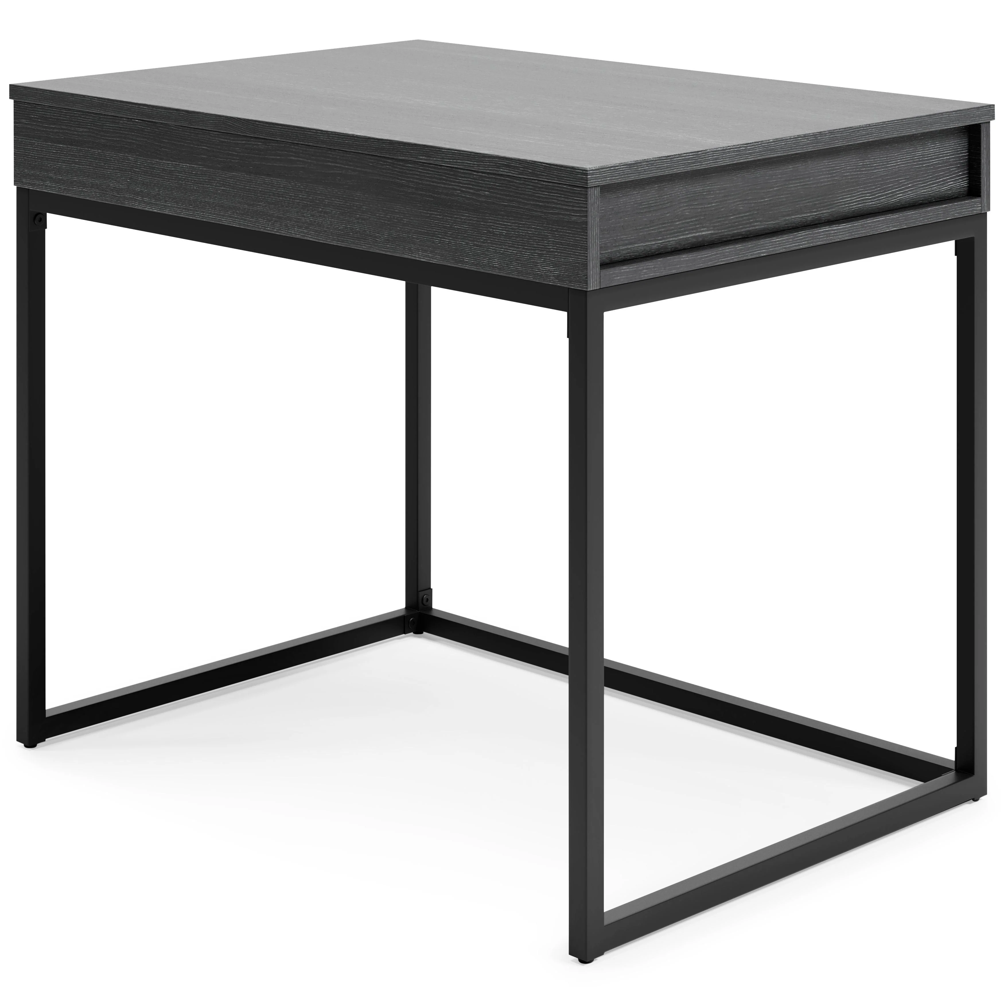 Yarlow - Black - Home Office Lift Top Desk - Image 4