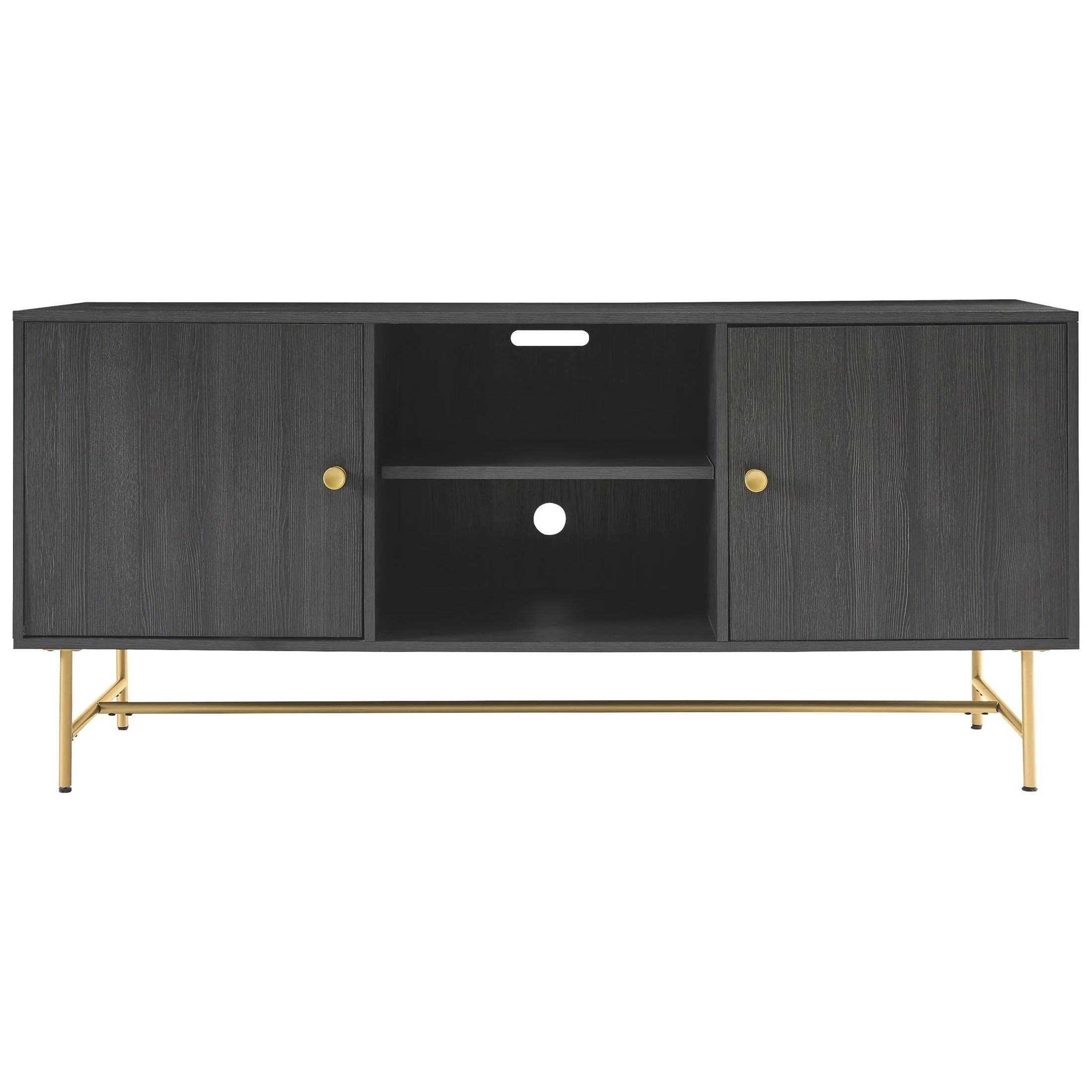 Yarlow - Black - Large Tv Stand - Image 3