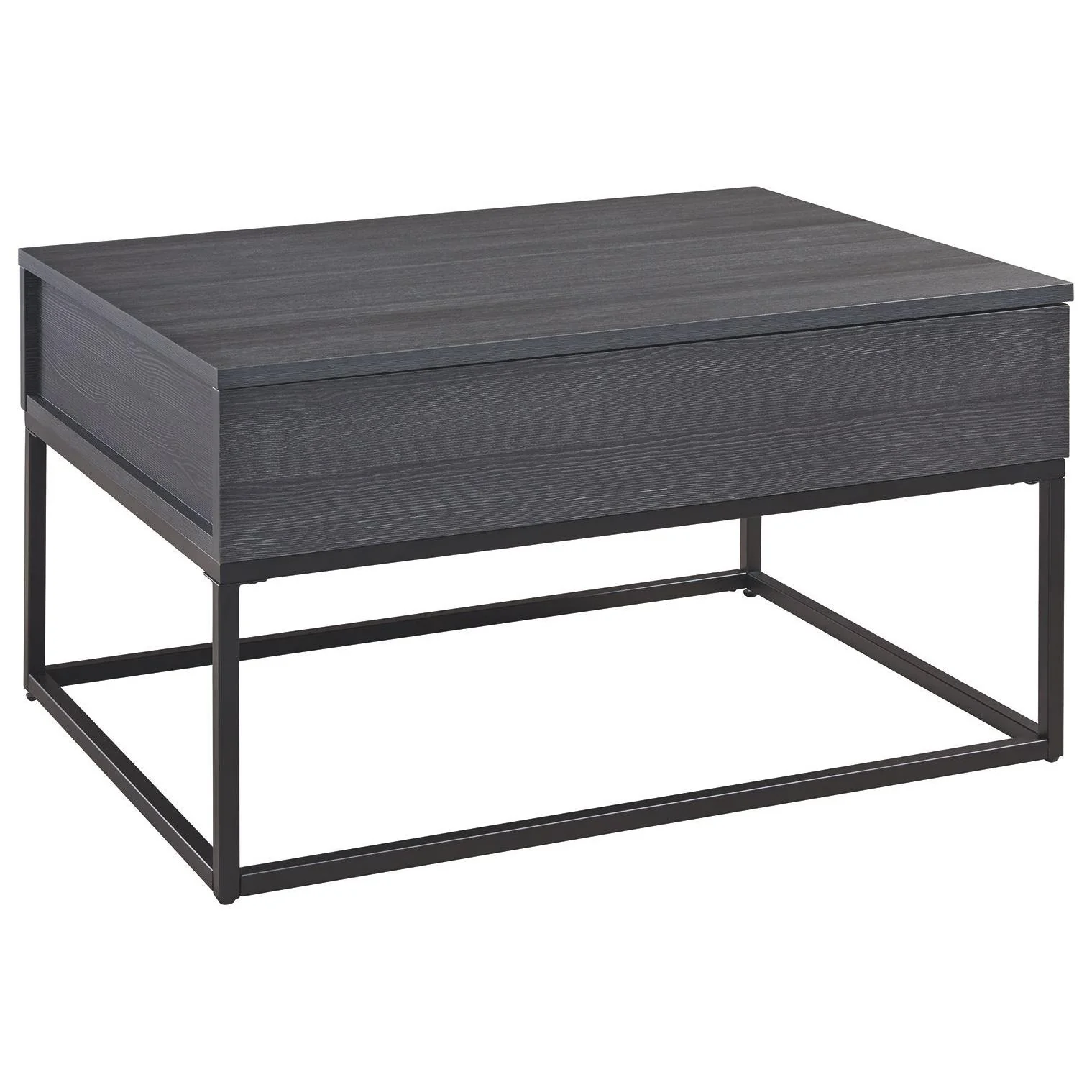 Yarlow - Black - Lift Top Cocktail Table