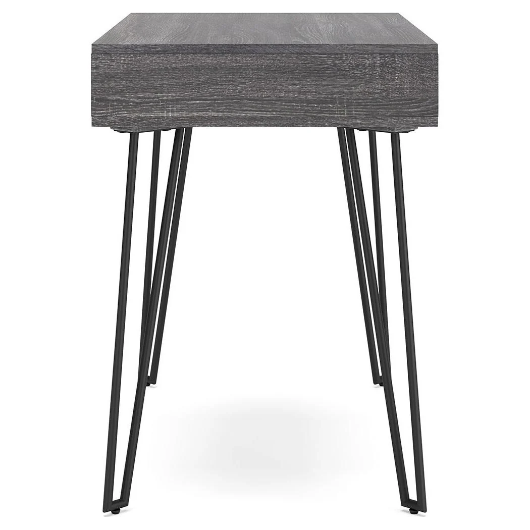 Yarlow - Gray - Bench With 3 Open Storages - Image 7