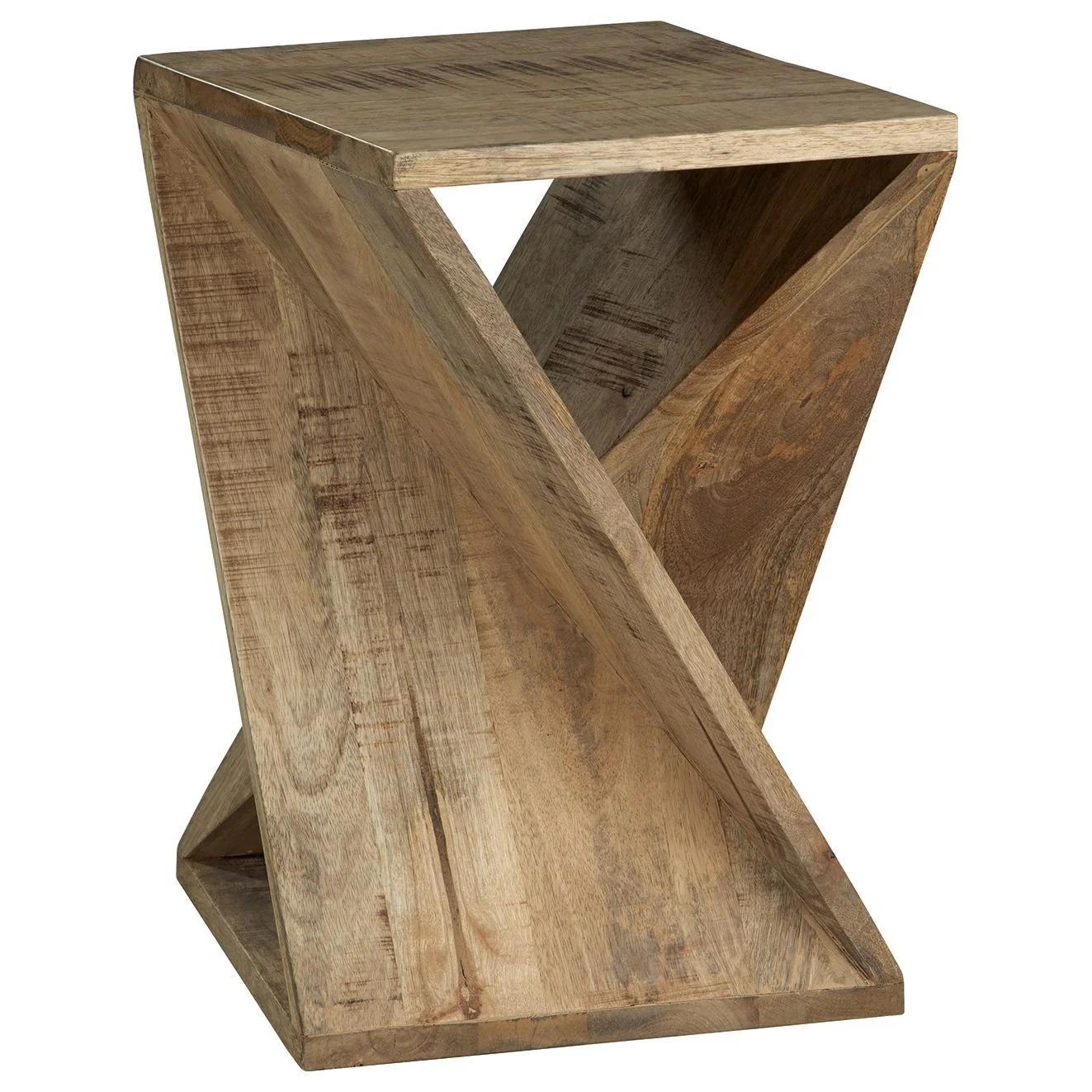 Zalemont - Distressed Brown - Accent Table