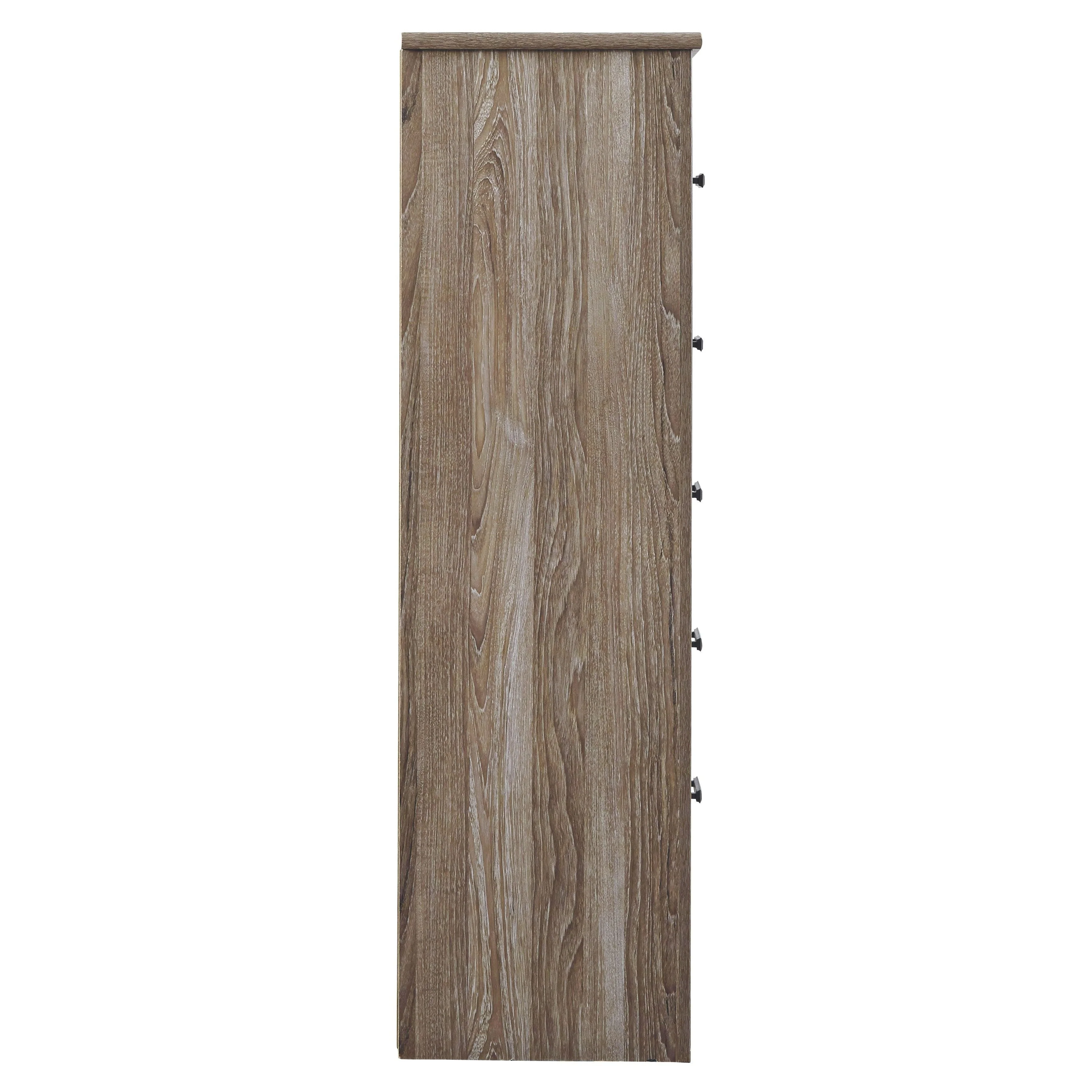 Zelen - Warm Gray - Five Drawer Chest - Image 3