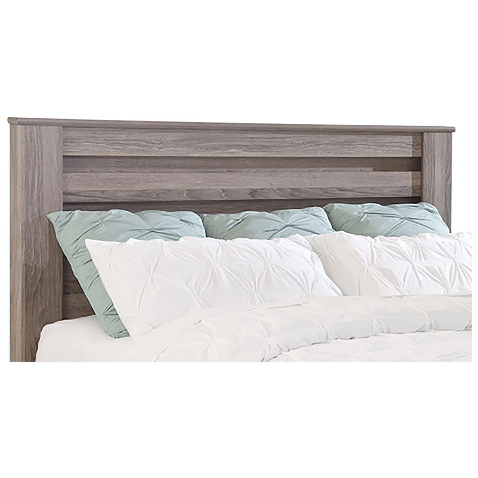 Zelen - Warm Gray - King/cal King Panel Headboard