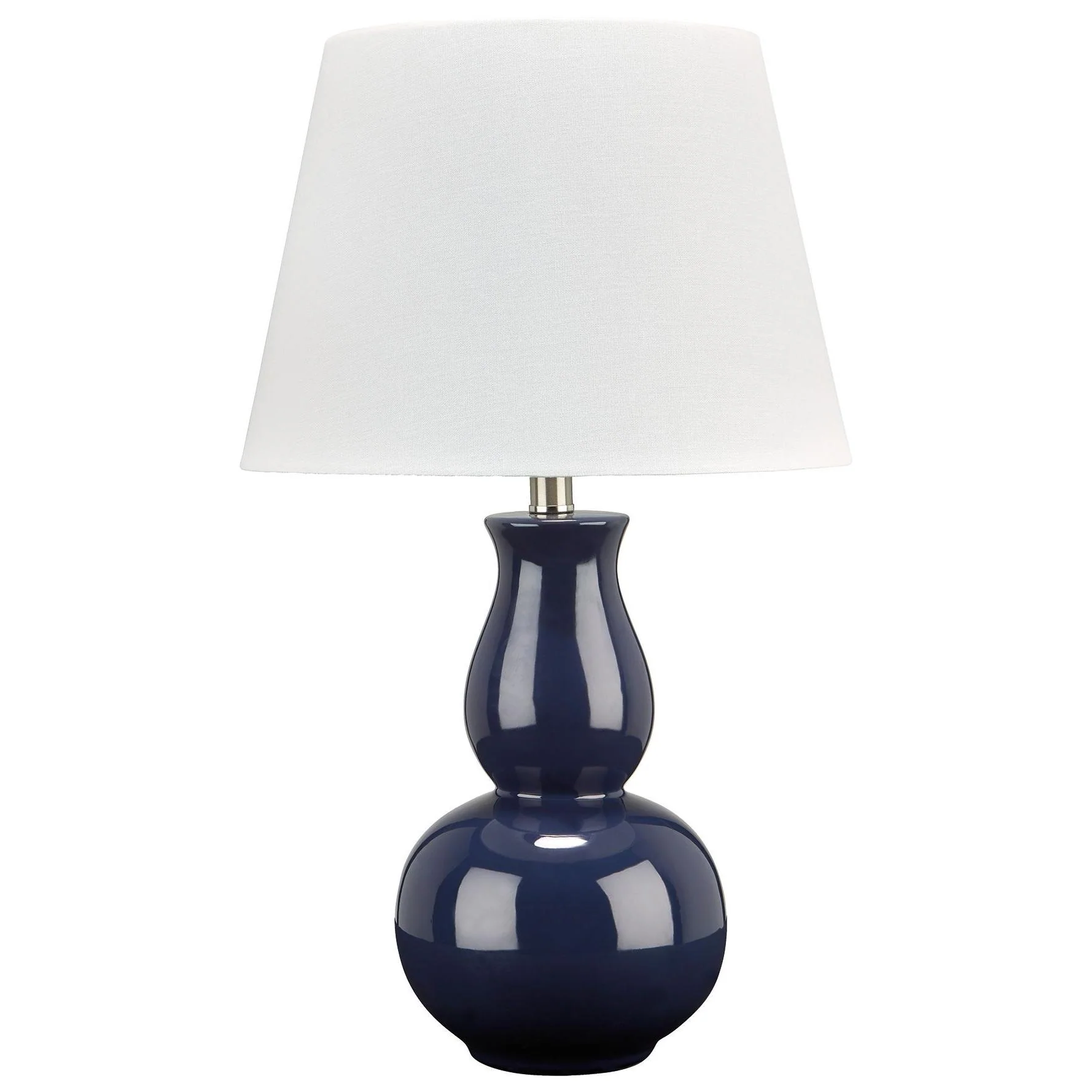 Zellrock - Navy - Ceramic Table Lamp (1/cn)